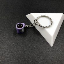 Load image into Gallery viewer, 2018 New Women/Men's Fashion Handmade Resin Mineral water bottles Wine Bottle Key Chains Key Rings Alloy Charms Gifts  Wholesale