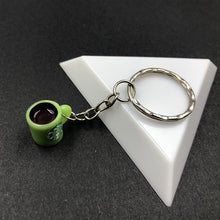 Load image into Gallery viewer, 2018 New Women/Men's Fashion Handmade Resin Mineral water bottles Wine Bottle Key Chains Key Rings Alloy Charms Gifts  Wholesale