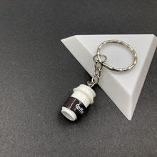 Load image into Gallery viewer, 2018 New Women/Men's Fashion Handmade Resin Mineral water bottles Wine Bottle Key Chains Key Rings Alloy Charms Gifts  Wholesale