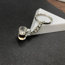 Load image into Gallery viewer, 2018 New Women/Men's Fashion Handmade Resin Mineral water bottles Wine Bottle Key Chains Key Rings Alloy Charms Gifts  Wholesale