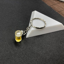 Load image into Gallery viewer, 2018 New Women/Men's Fashion Handmade Resin Mineral water bottles Wine Bottle Key Chains Key Rings Alloy Charms Gifts  Wholesale