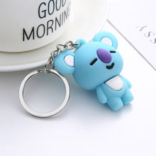 Load image into Gallery viewer, Kpop bts-bangtan boys "Suga" "TATA" etc Personalized Cute Cartoon Keychain Bags Chain For Women Men Jewelry Bangtan Accessories