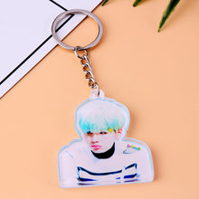 Load image into Gallery viewer, Kpop bts-bangtan boys Suga TATA etc Personalized Cute Cartoon Keychain Women Men Jewelry Gift Bangtan Accessories Key Chain