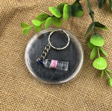 Load image into Gallery viewer, 2018 New Women/Men's Fashion Handmade Resin Mineral water bottles Wine Bottle Key Chains Key Rings Alloy Charms Gifts  Wholesale