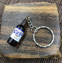 Load image into Gallery viewer, 2018 New Women/Men's Fashion Handmade Resin Mineral water bottles Wine Bottle Key Chains Key Rings Alloy Charms Gifts  Wholesale